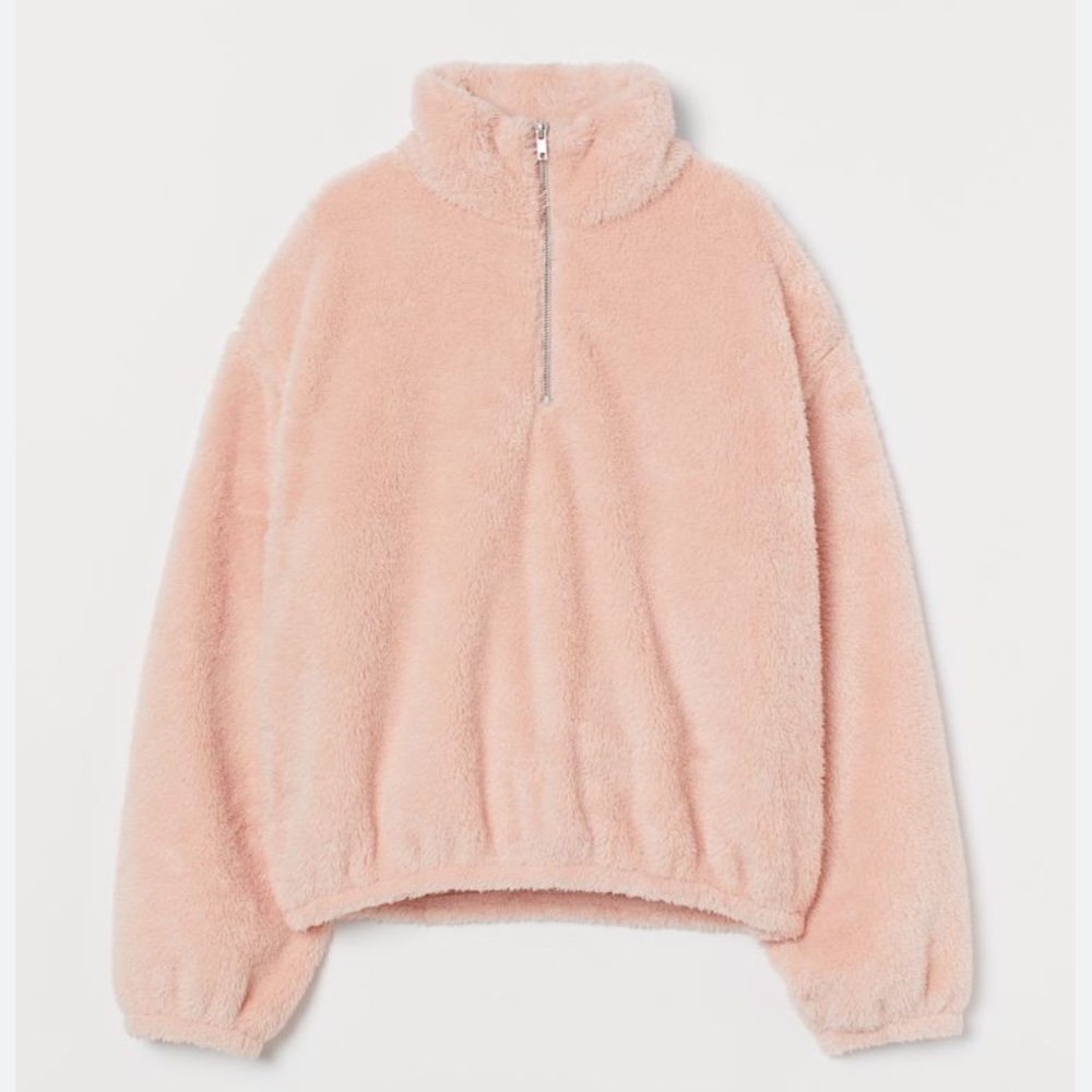 PINK PULLOVER- WORN ONCE